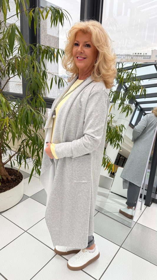 Mantel in Light-Grey (38-44+)