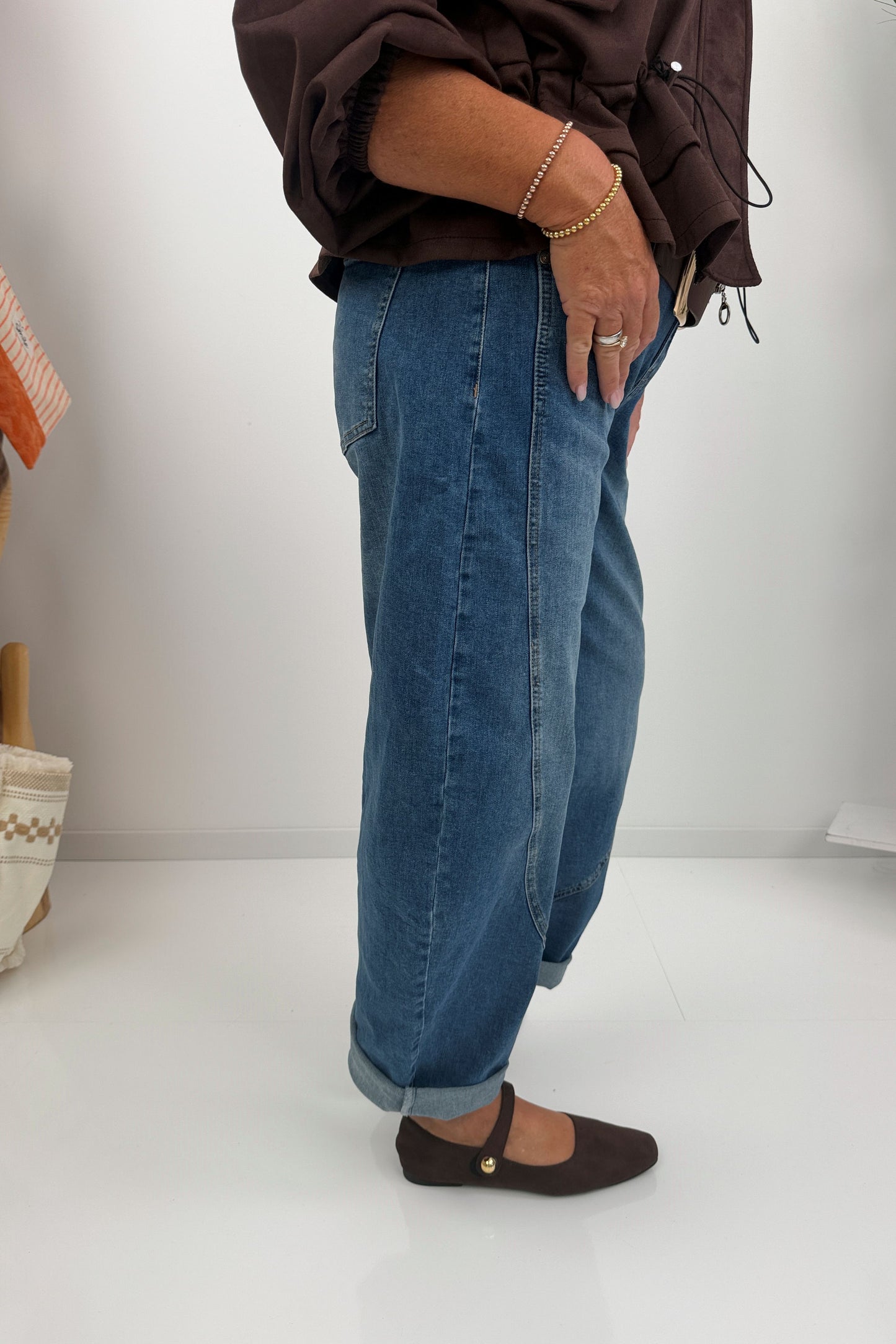 Lässige Jeans in klassischem Blue (M,L,XL)
