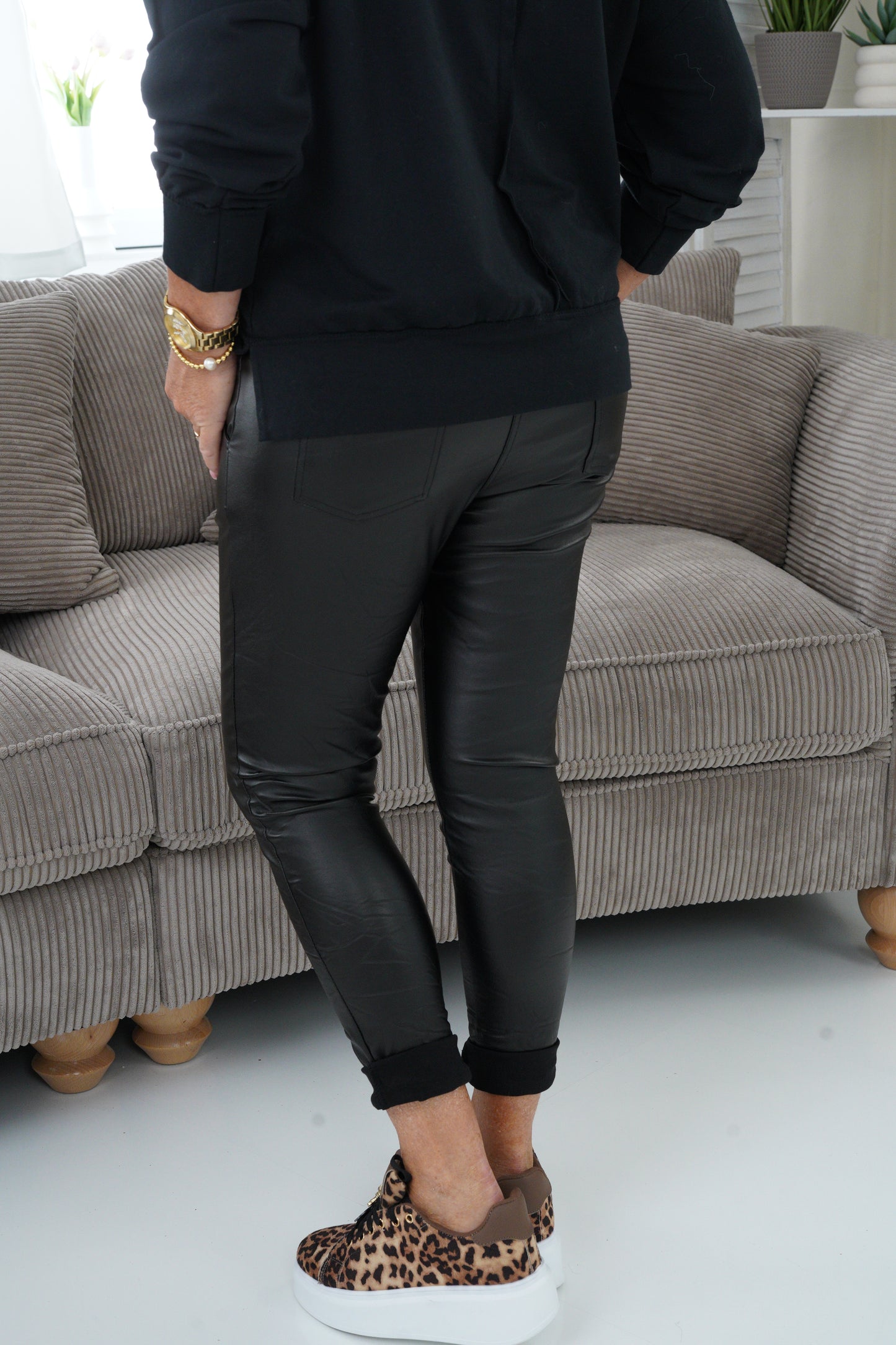 Joggpant in Schwarz (38-42)