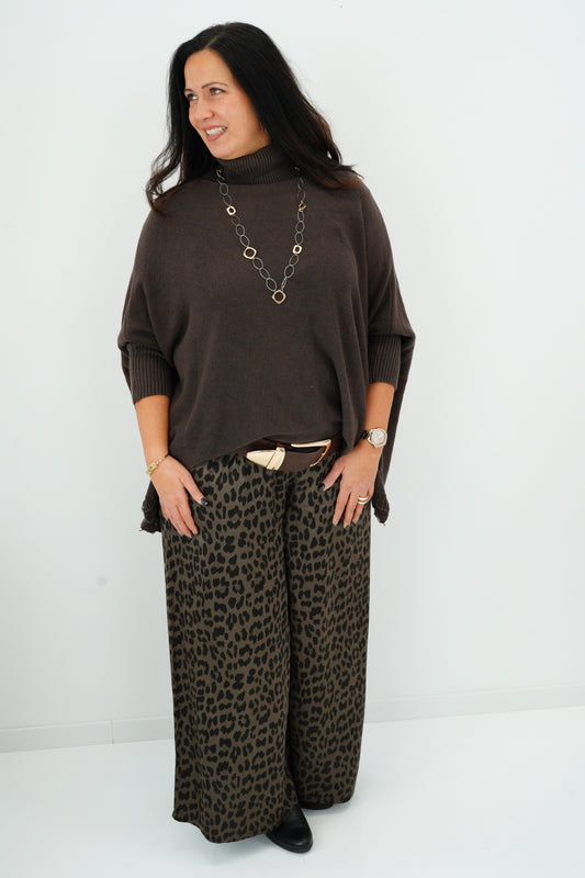 Marlene Hose in Leo-Nougat (38-44)