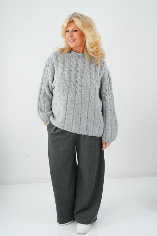 Pullover in Grau (38-44)