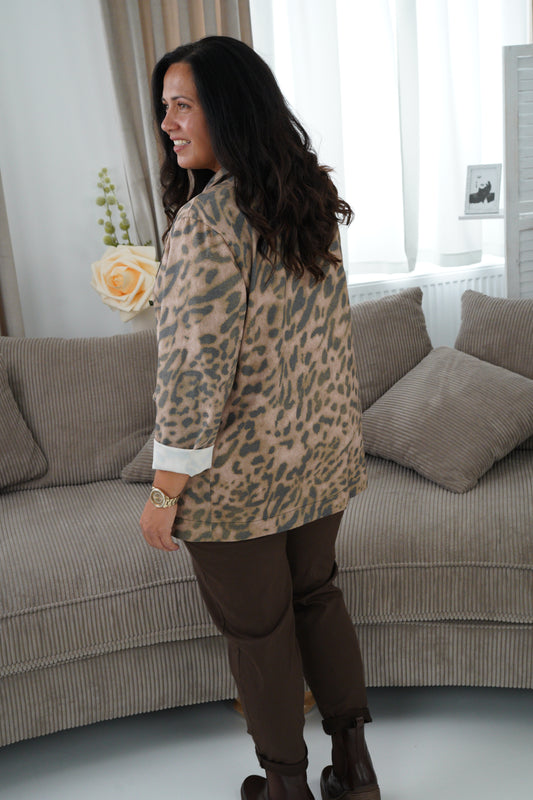 Blazer in Leo-Camel (40-44+)