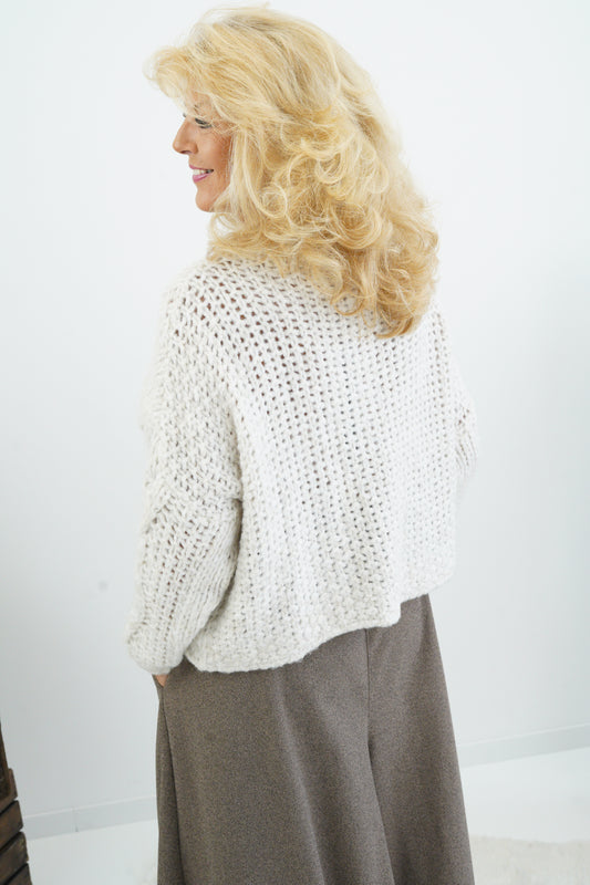 Pullover in Beige (38-42)