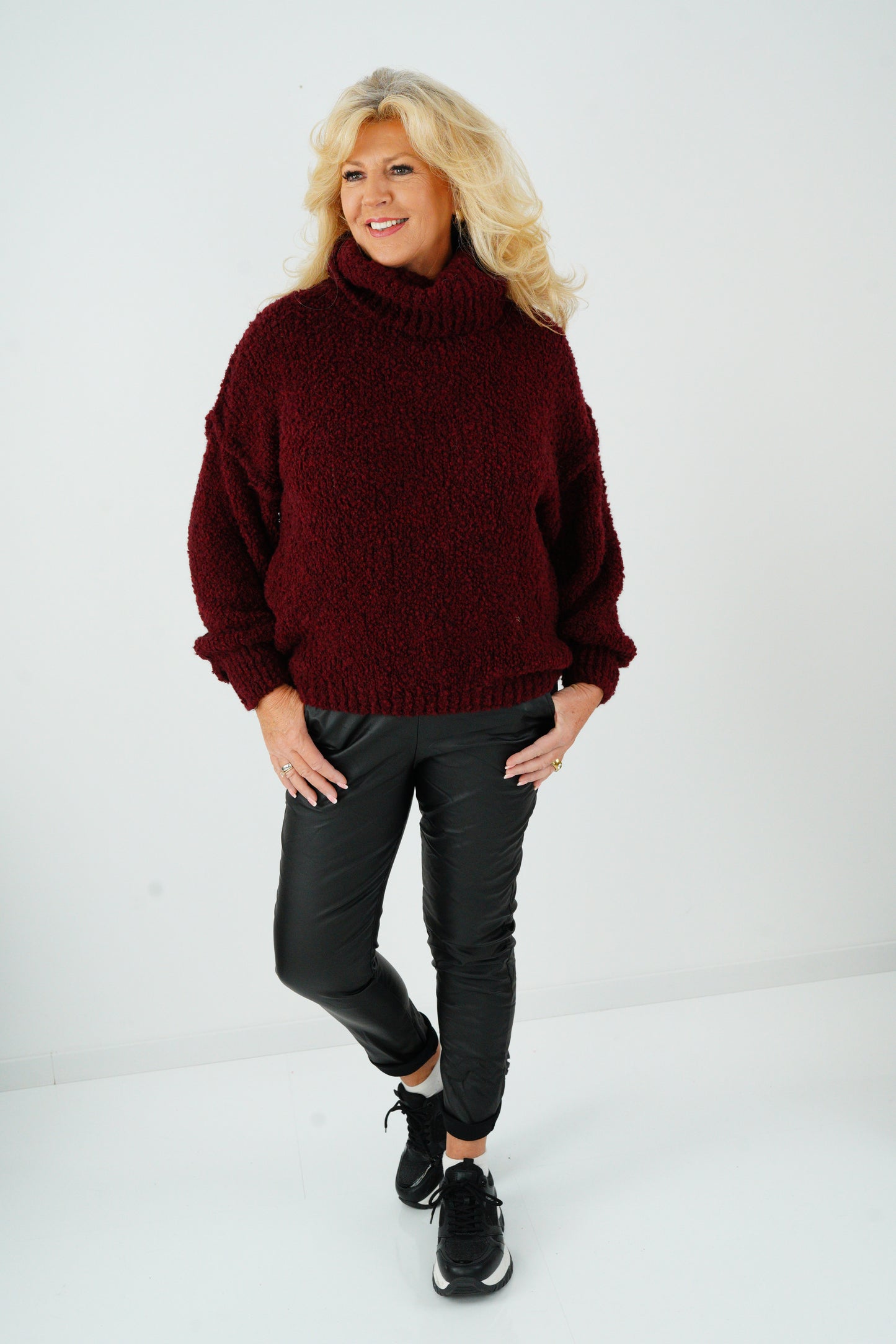 Pullover in Bordeaux (38-44)