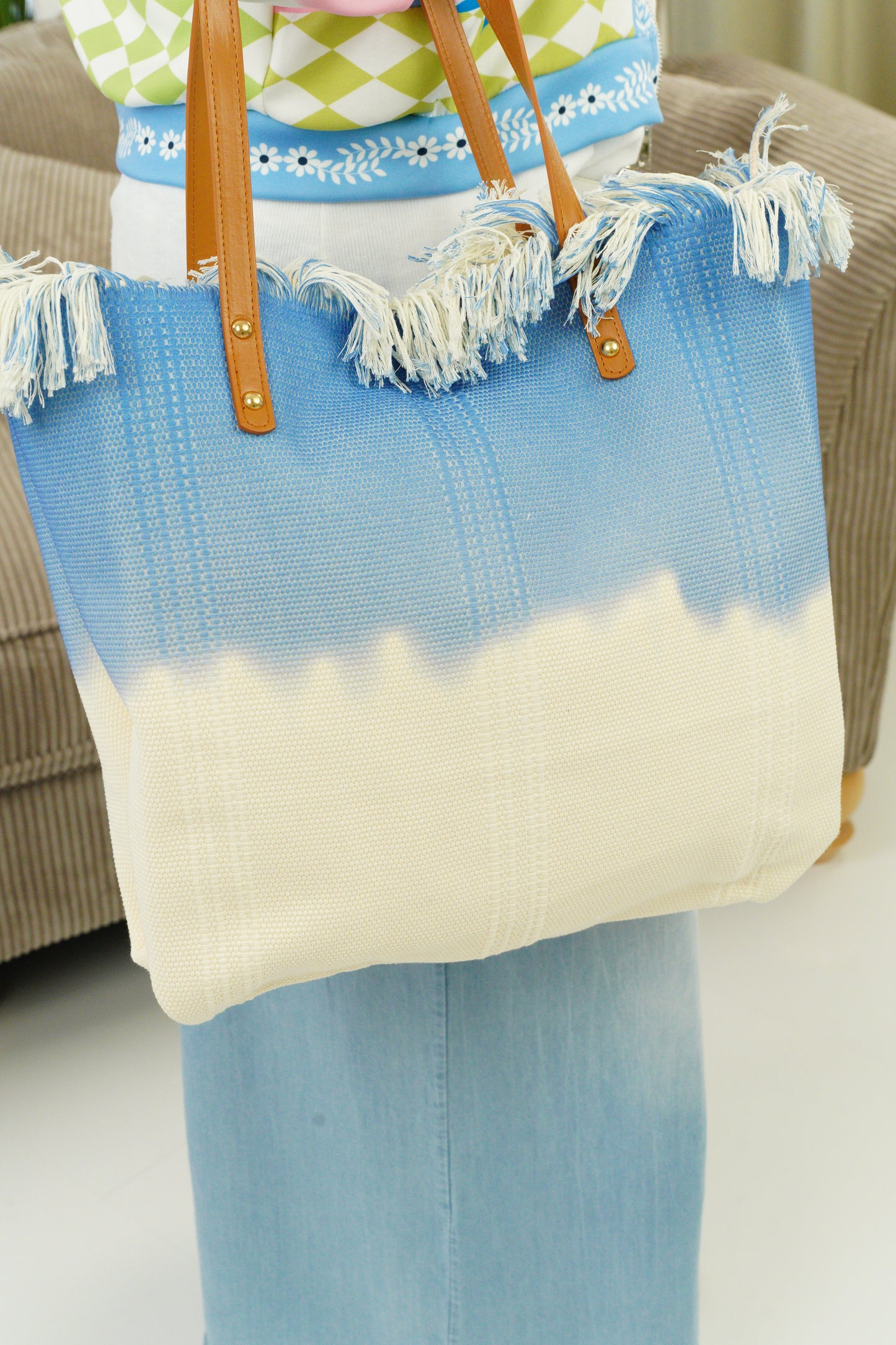 Tasche "Vibes" blau