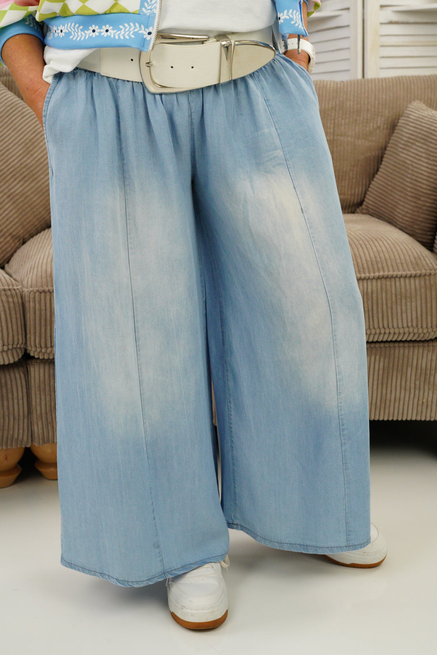 Hose "Ley" (38-42) jeansblau