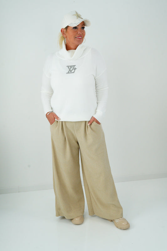 Pullover in White (38-42)