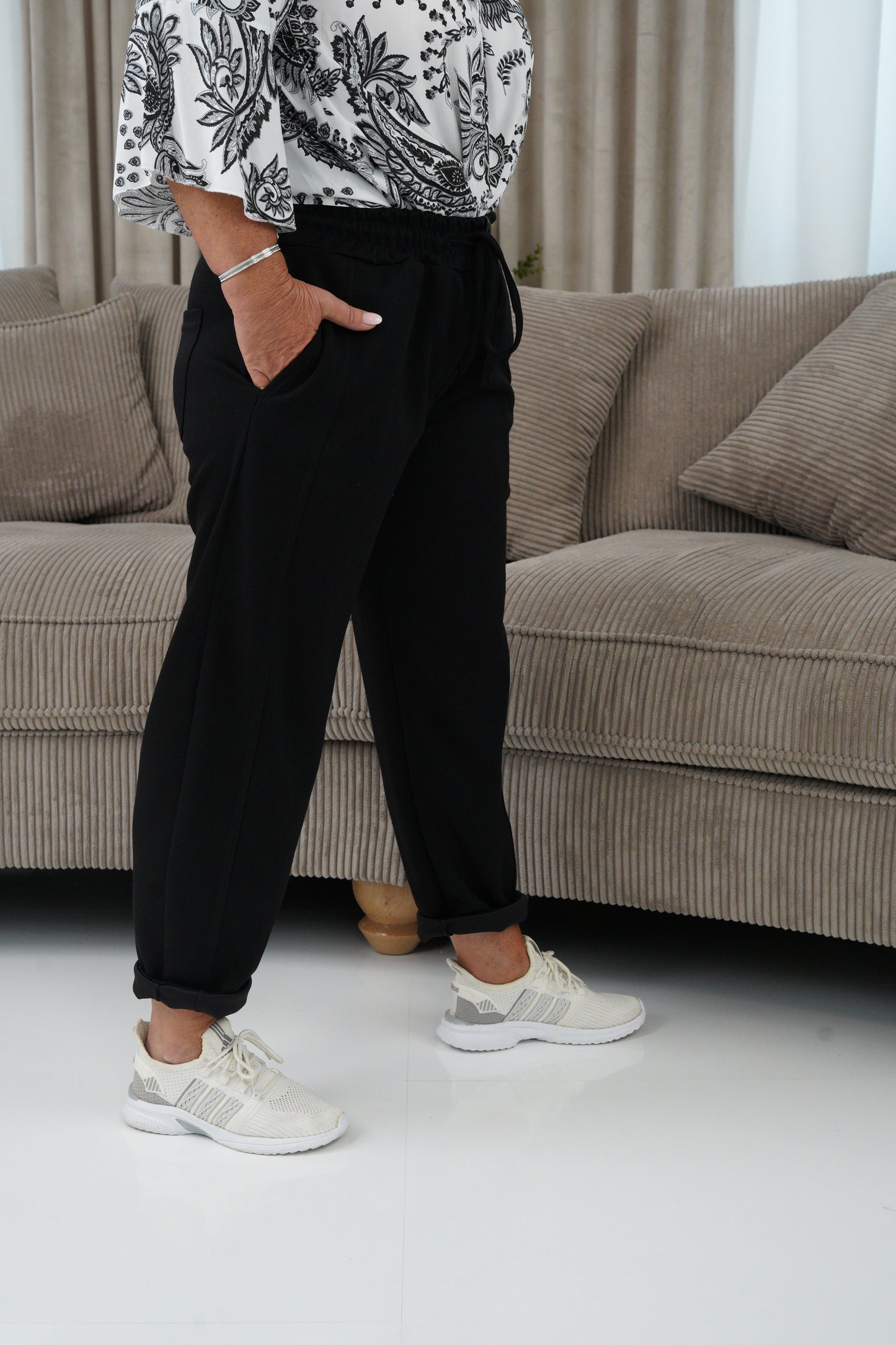 Joggpant in Schwarz (38-42)