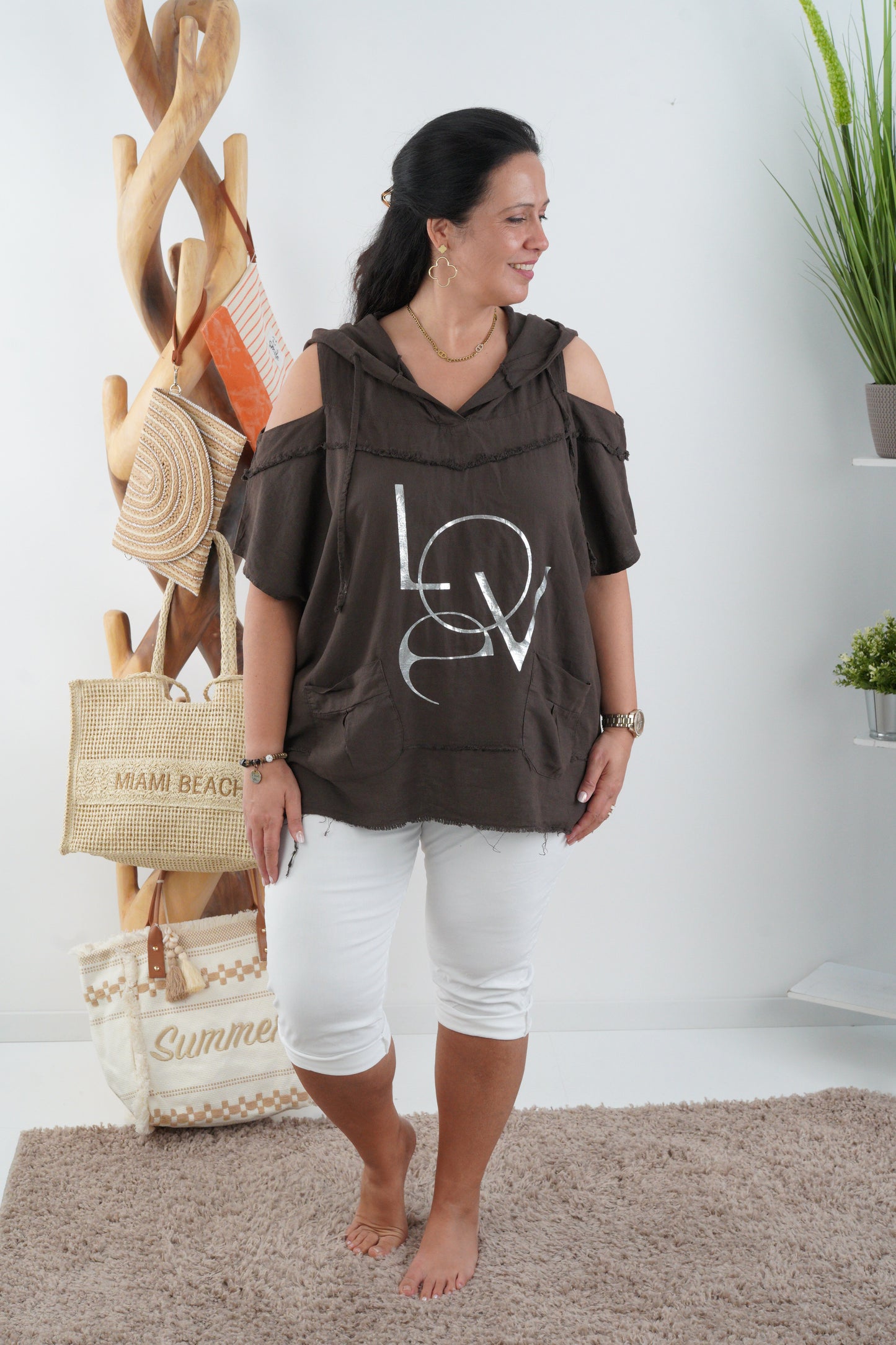 Shirt in Chocolate (40-44+)