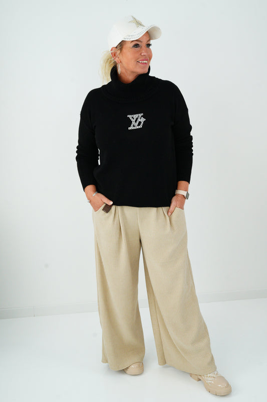 Pullover in Schwarz (38-42)