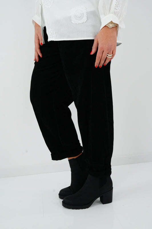 Joggpant in Schwarz (42-46)
