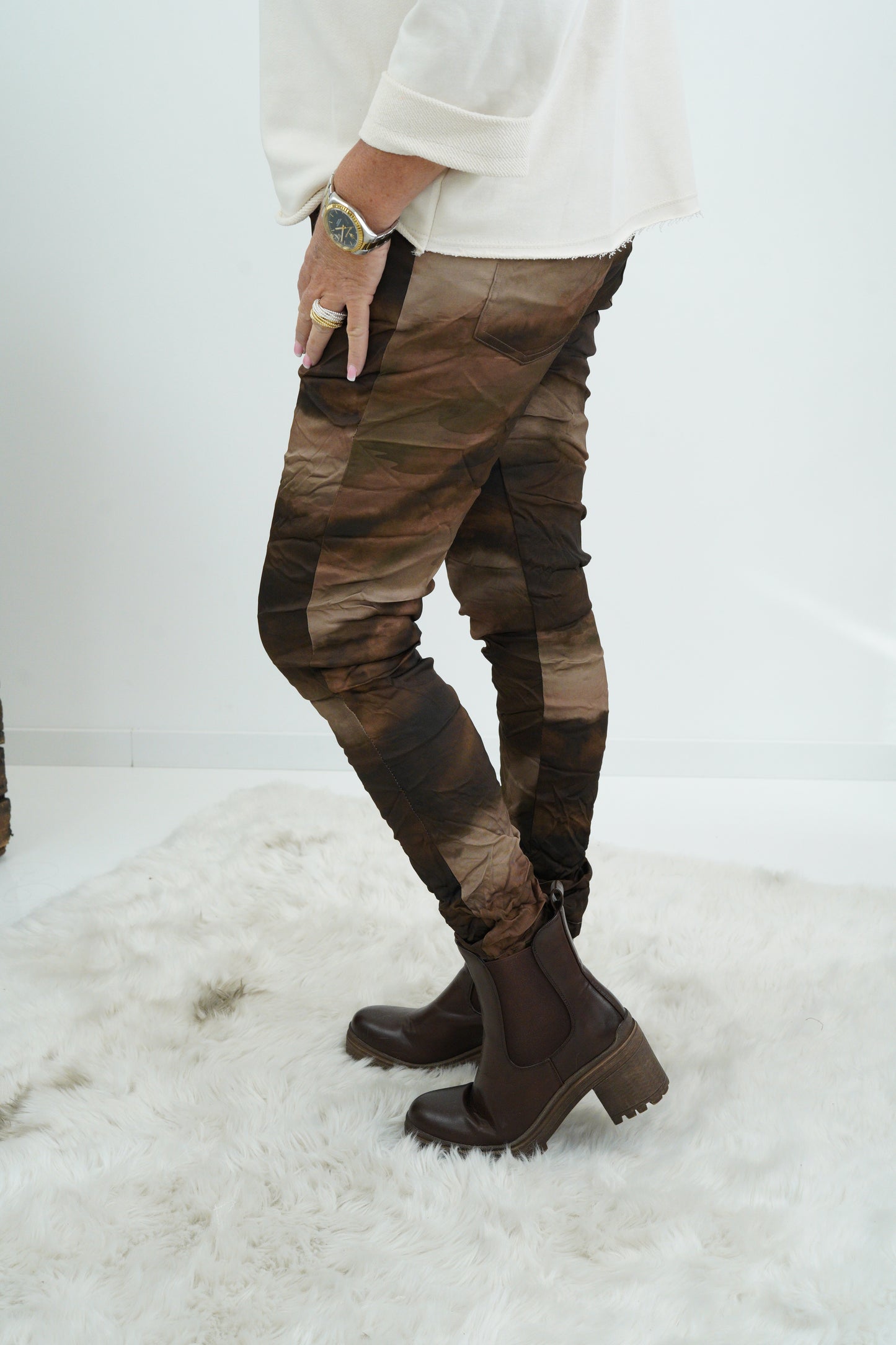 Joggpant in Chocolate (38-42)