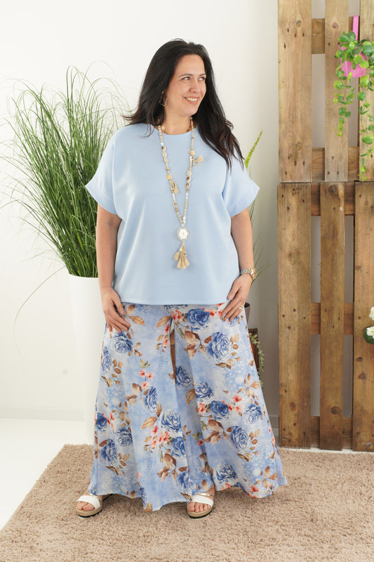 Shirt in Hellblau (42-46)