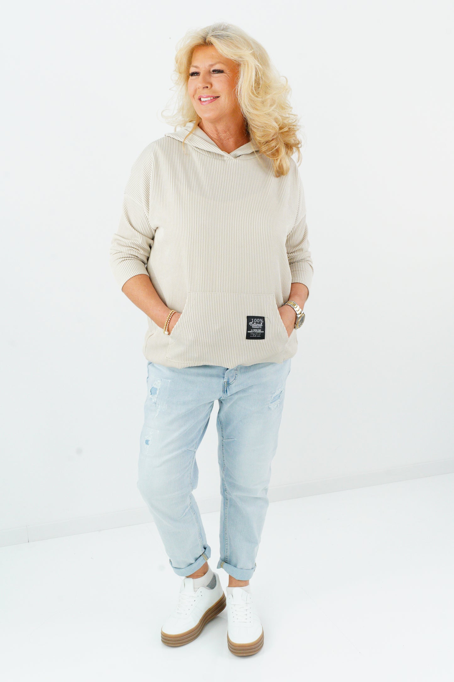 Hoody in Beige (42-46)