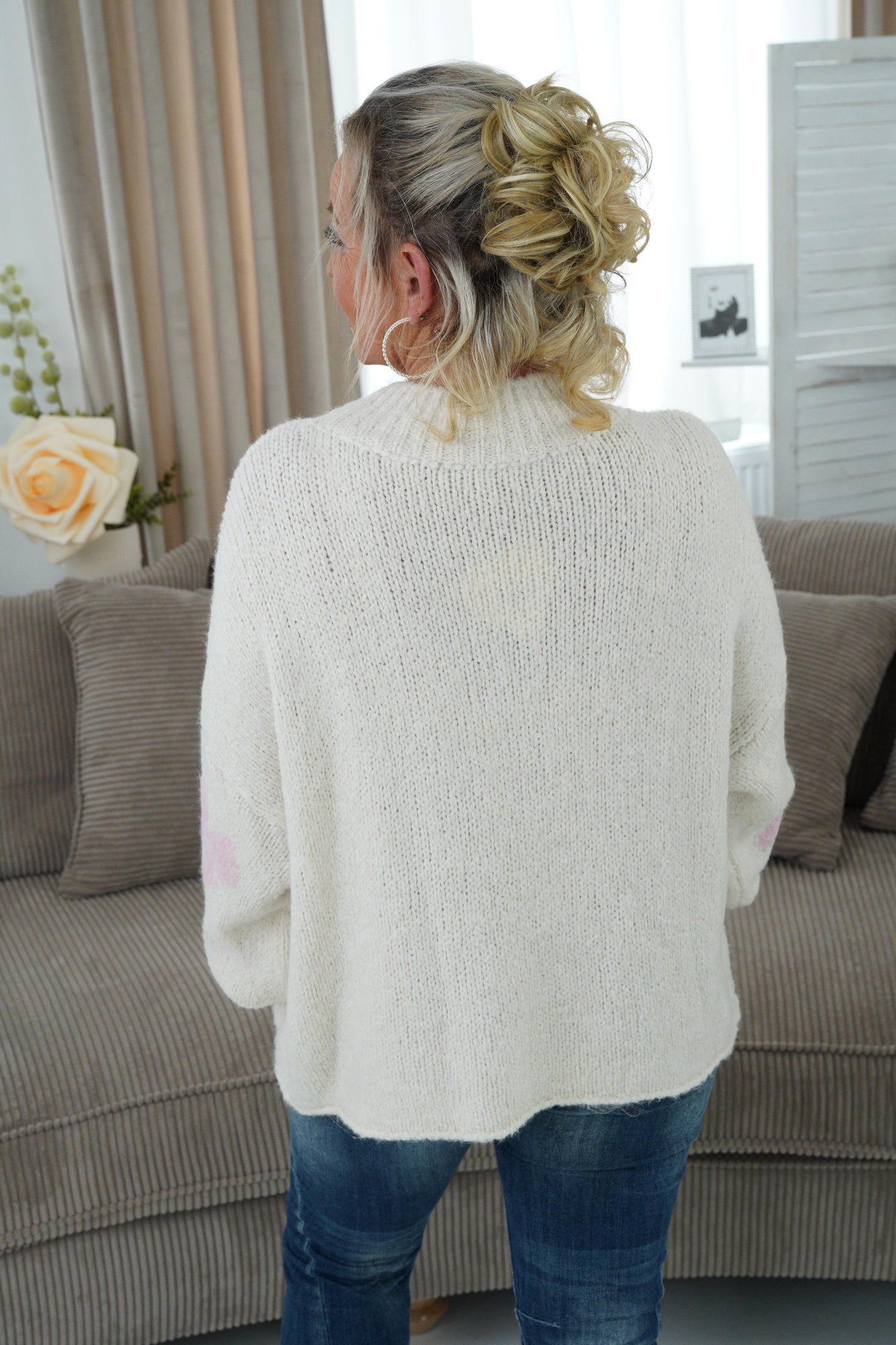 Pullover in Ecru (38-44)