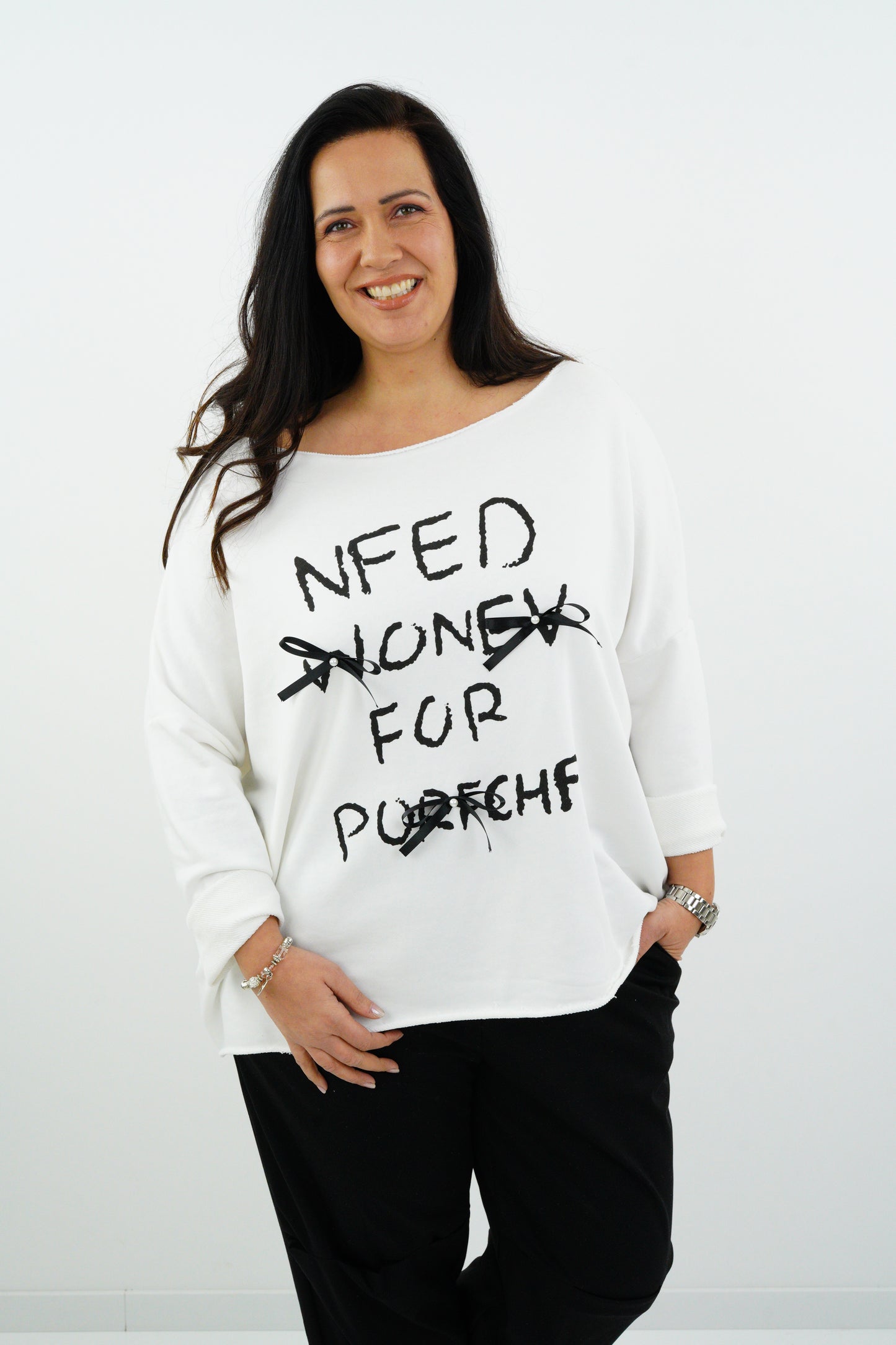 Sweatshirt "Needy" (42-46+)