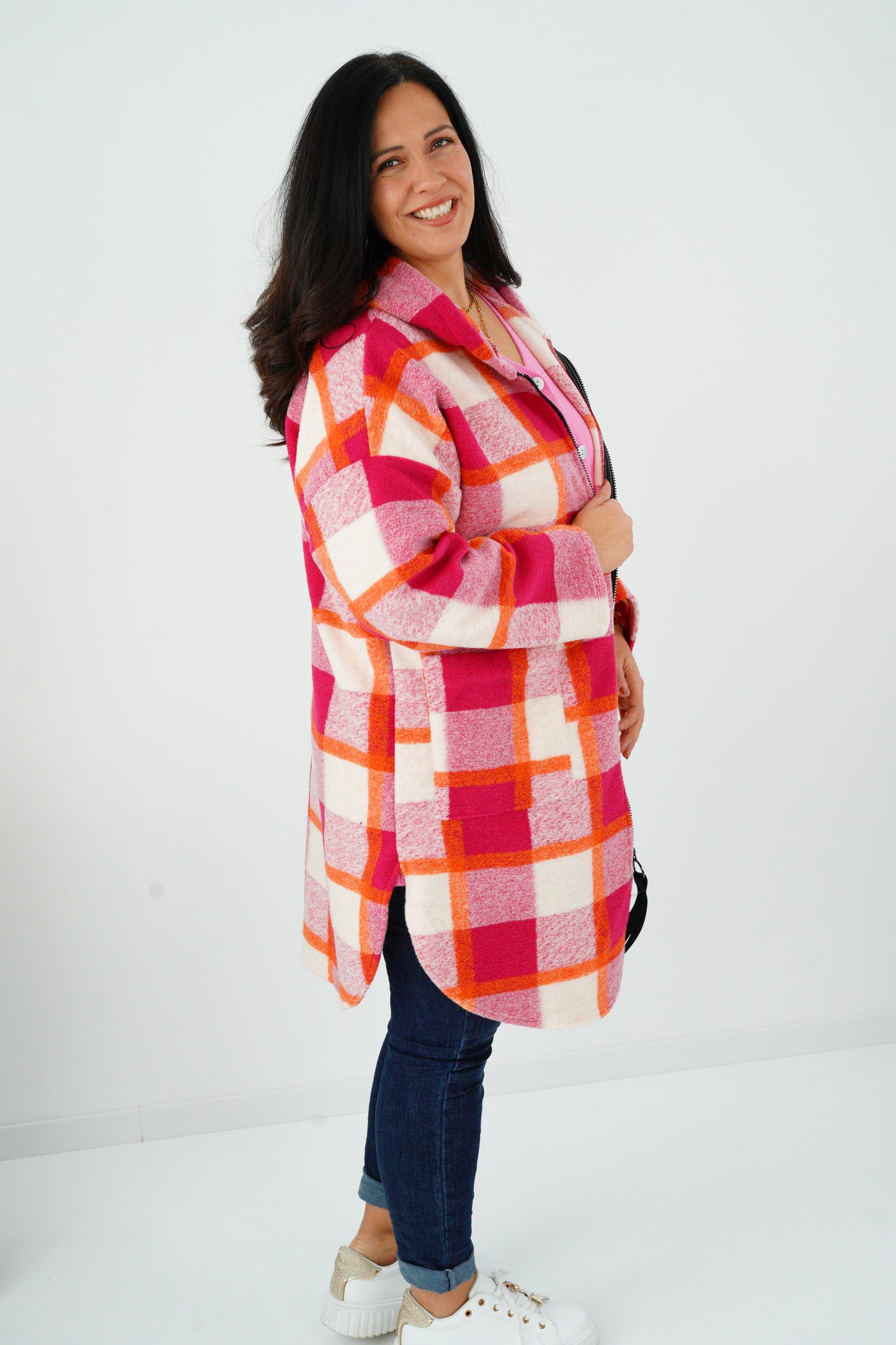 Jacke in Pink (42-44+)