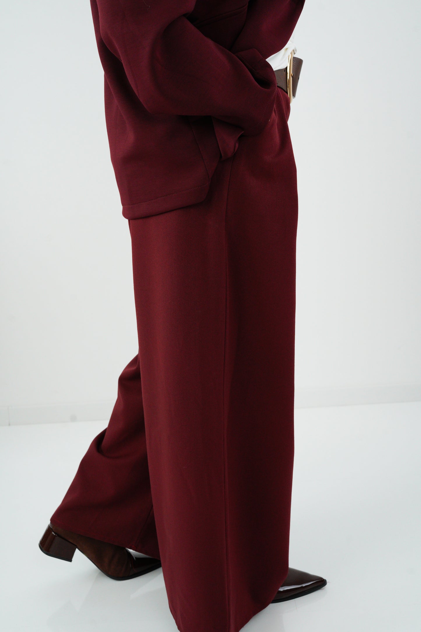 Marlenehose in Bordeaux (38-42)