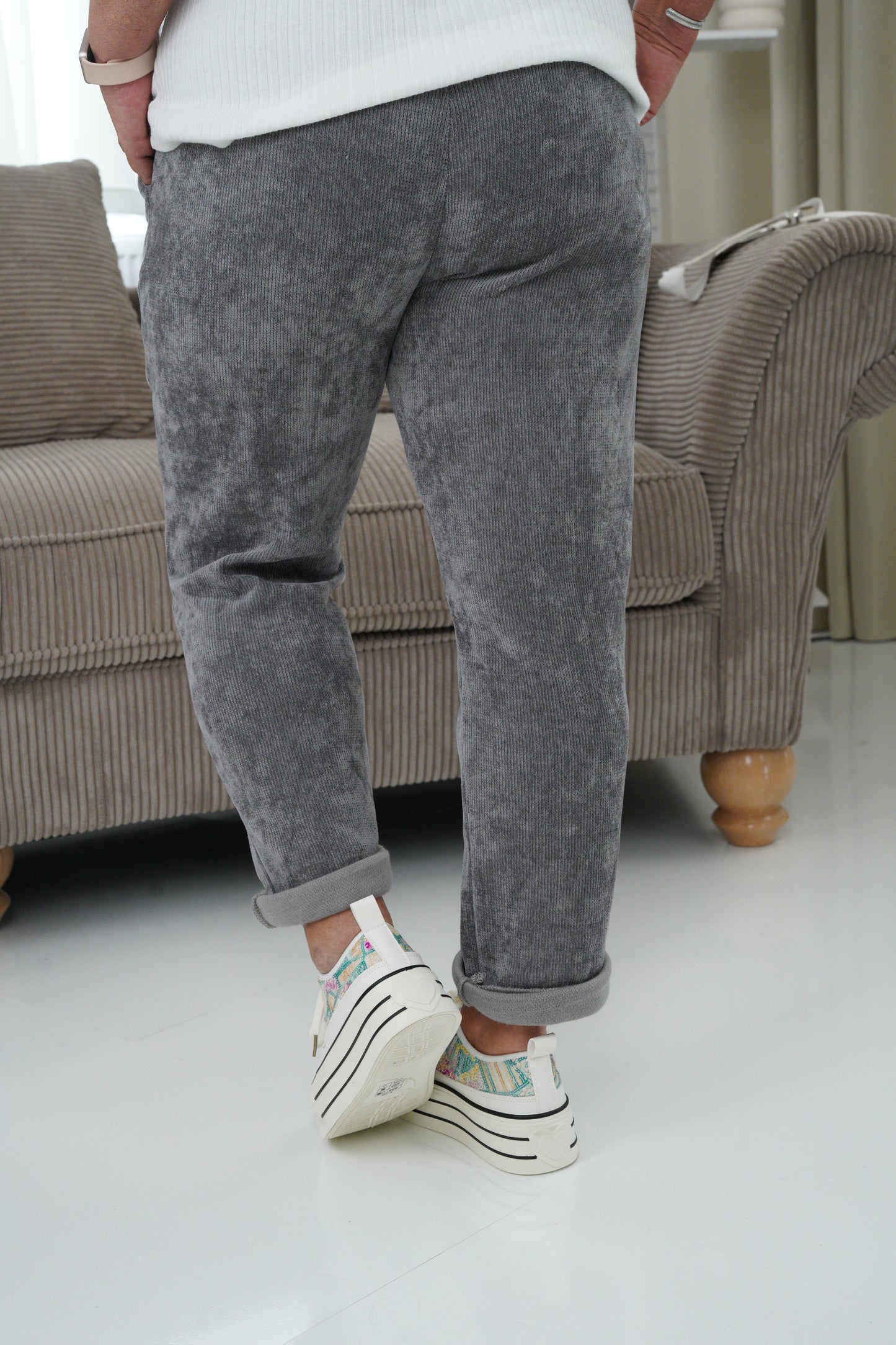 Joggpant in Grau (38-42)