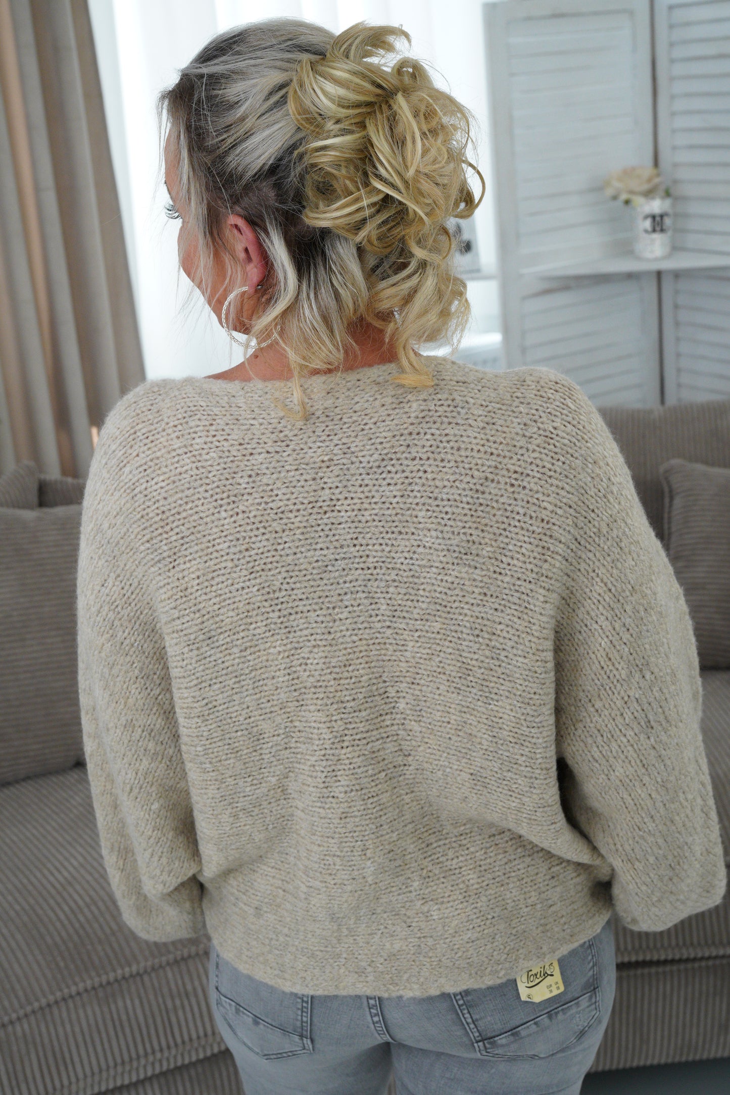 Pullover in Beige (38-42)