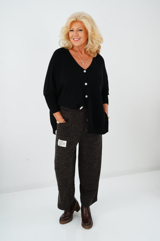 Joggpant in Dark Chocolate (38-42)