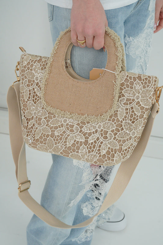 Tasche in Beige
