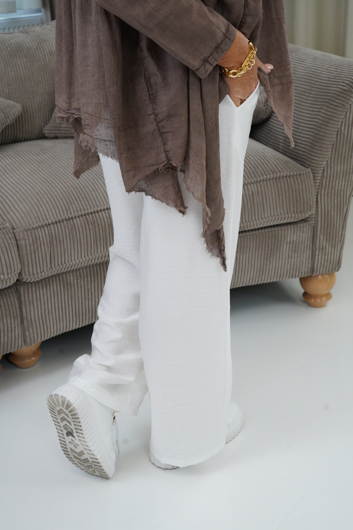 Marlene Hose in Weiß (38-42)