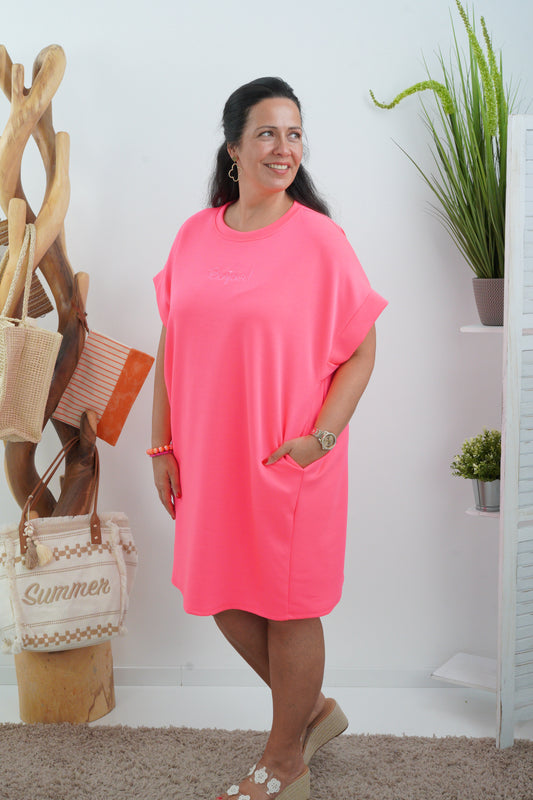 Kleid in Pink (42-46)