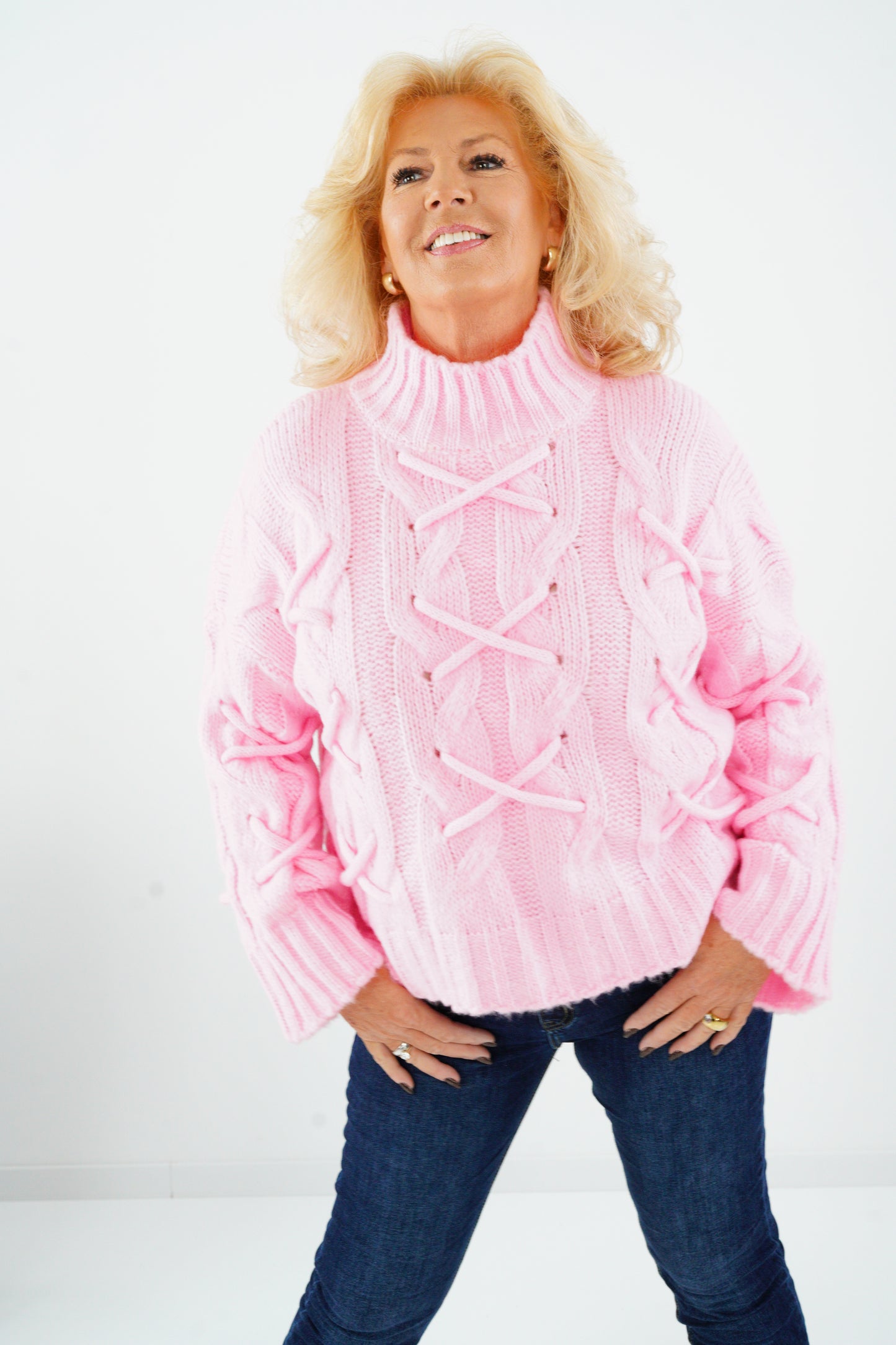 Pullover in Candyrosa (38-44)