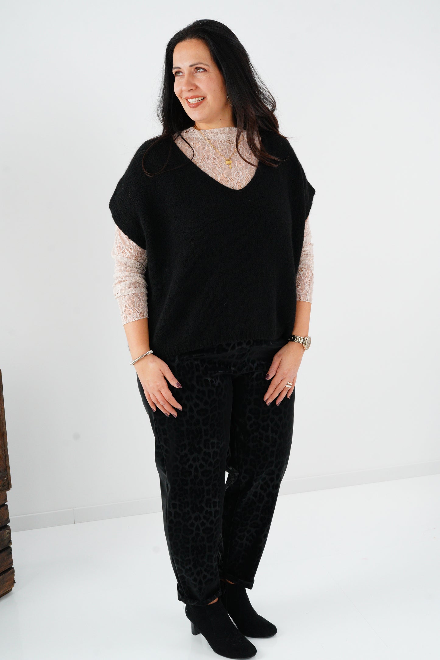 Joggpant in Schwarz (38-42)