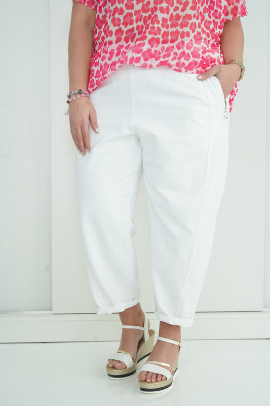 Hose in Weiß (42-44)