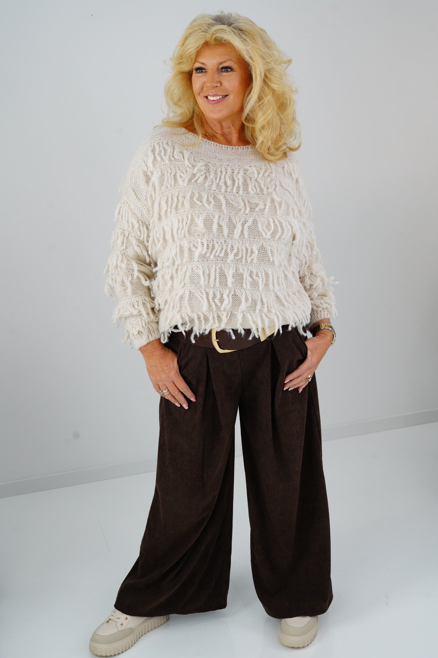 Pullover in Beige (38-42)
