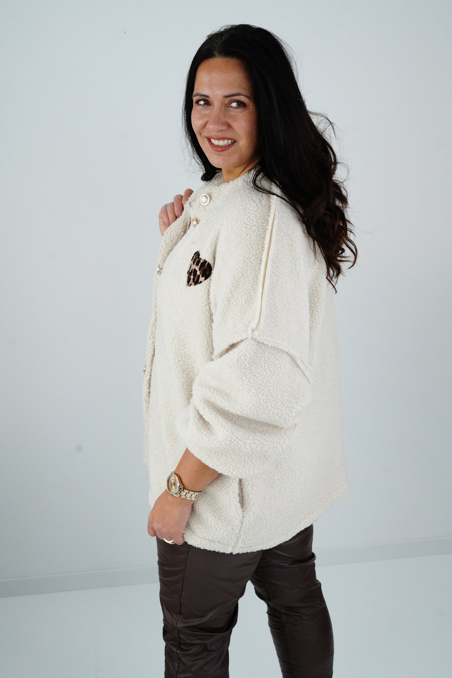 Jacke in Beige (42-46)