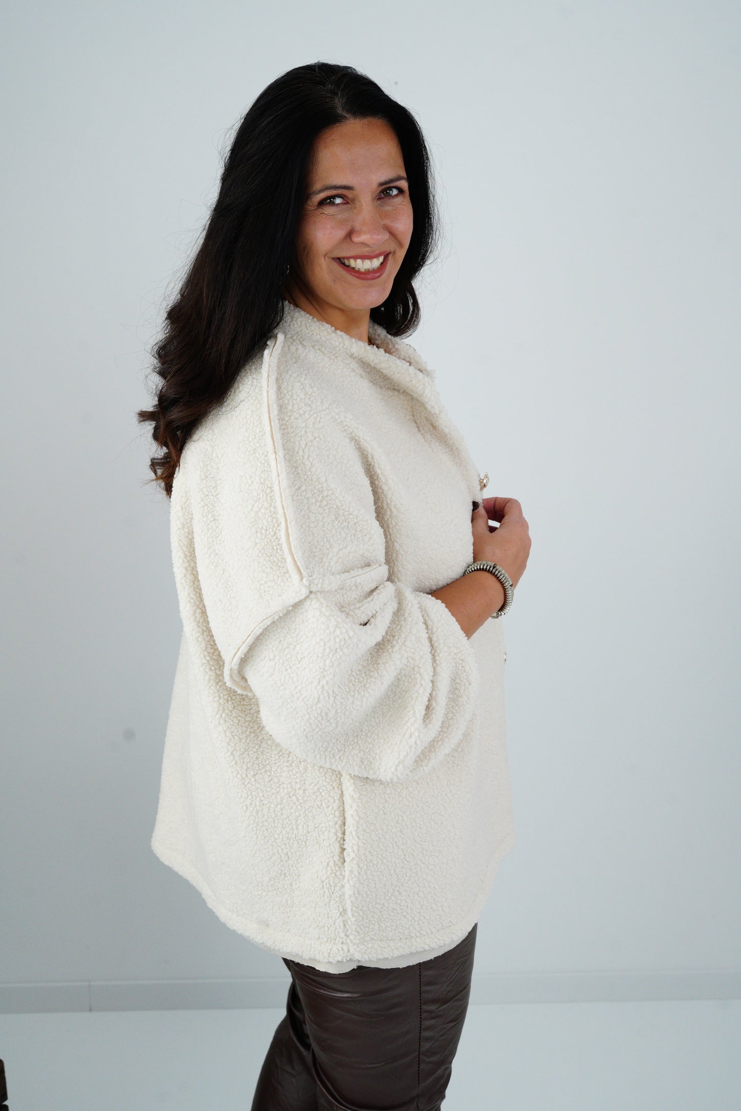 Jacke in Beige (42-46)