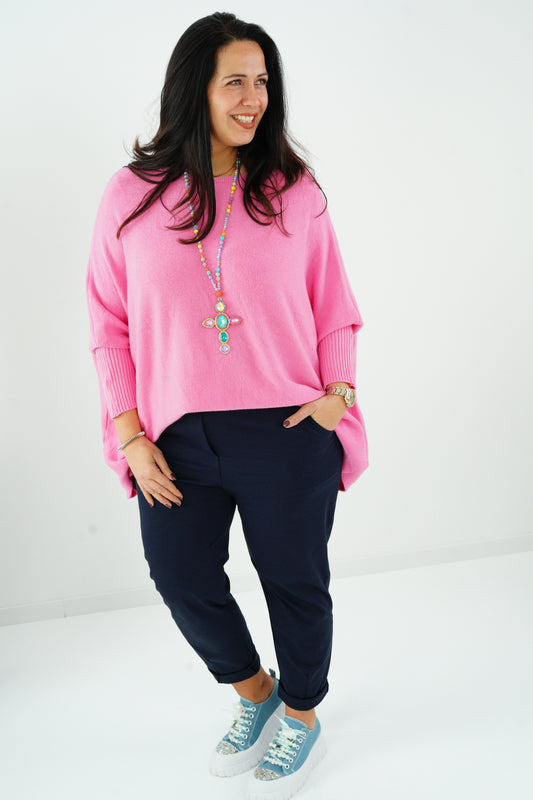 Joggpant in Marineblau (42-46)