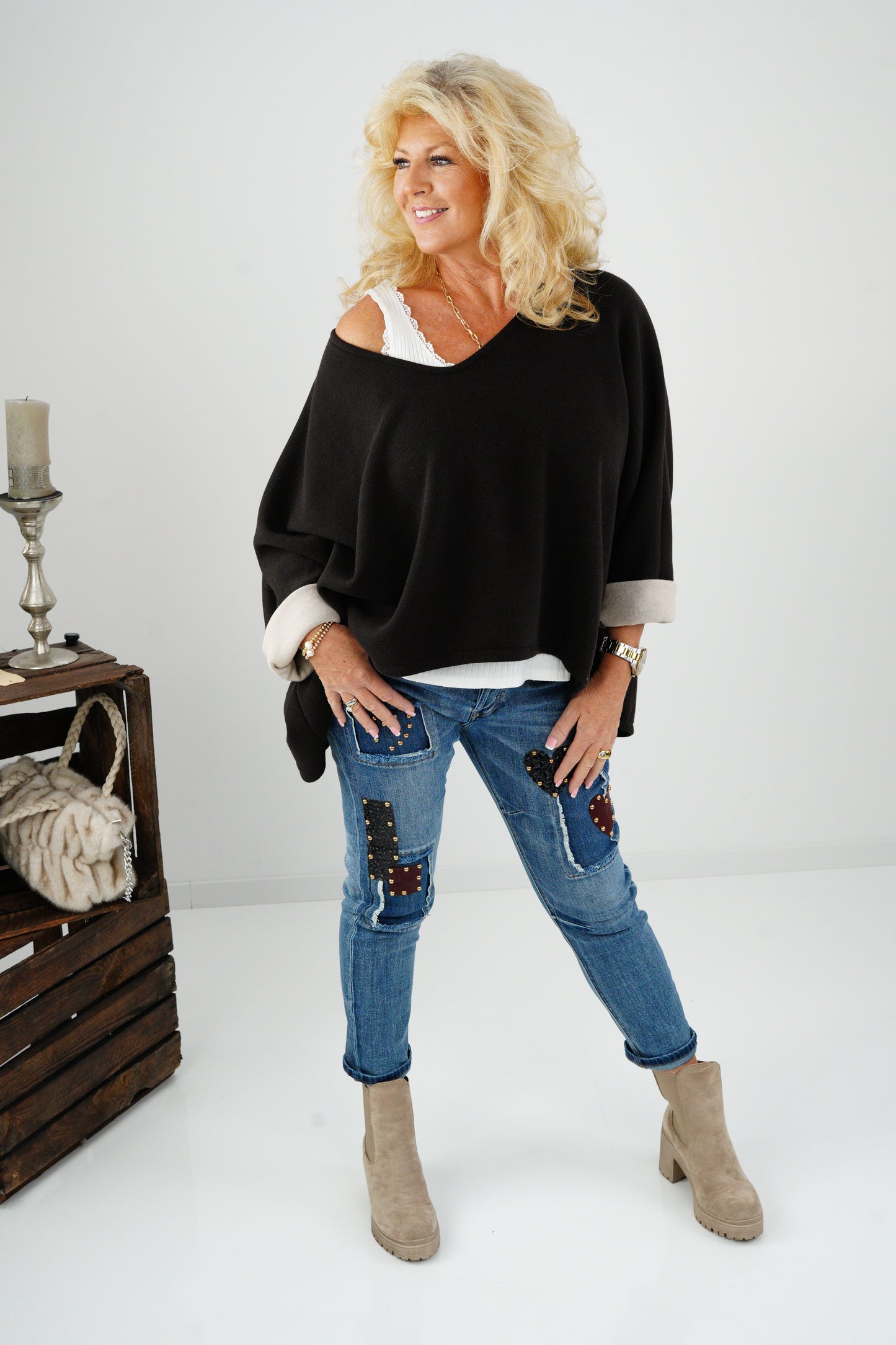 Jeans in Stone-Blue (S,M,L,XL)