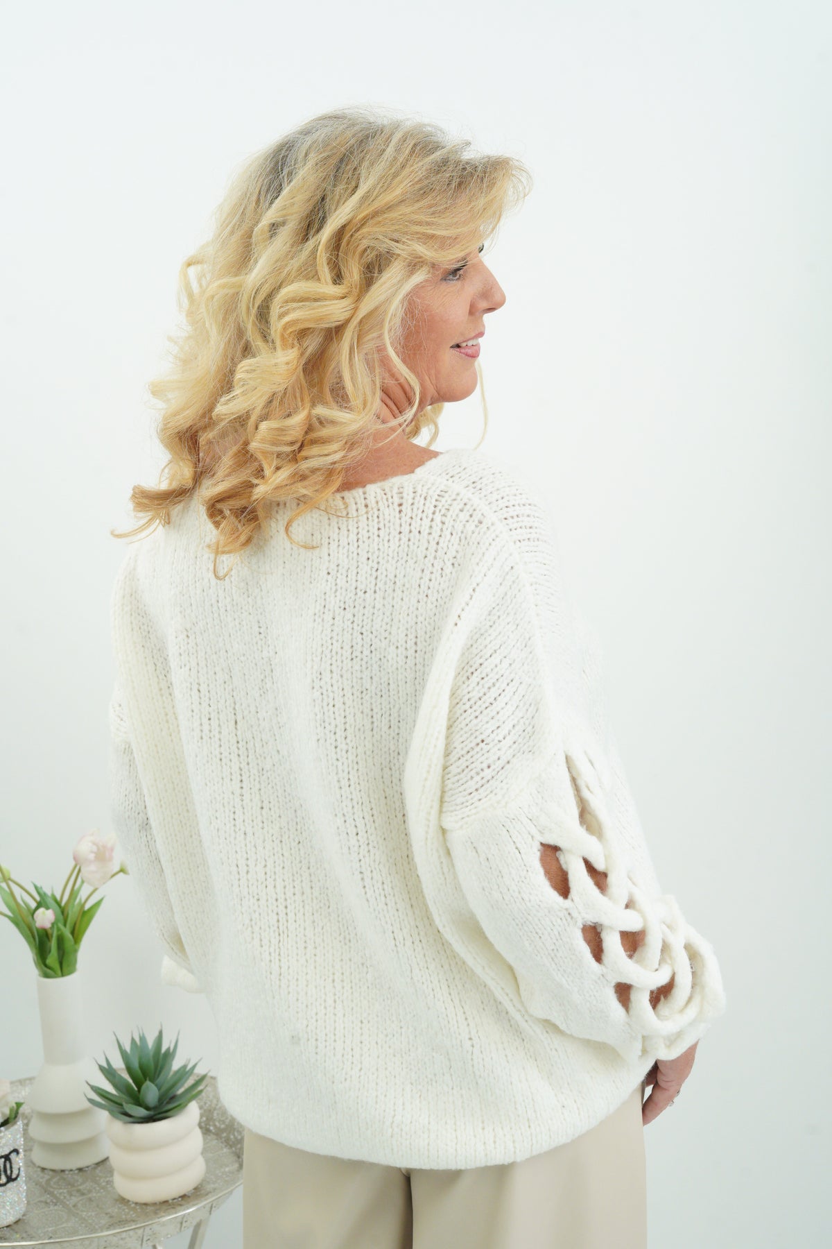 Pullover in Off-White (38-44/46)