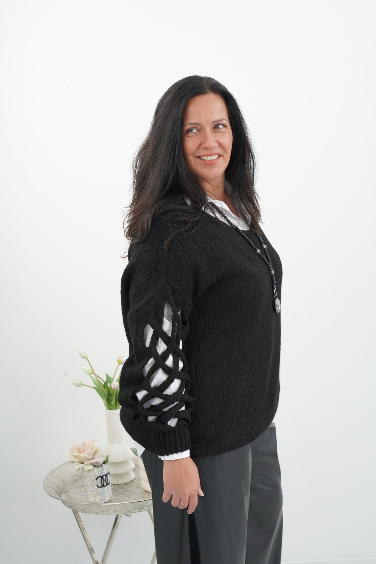 Pullover in Schwarz (38-44/46)