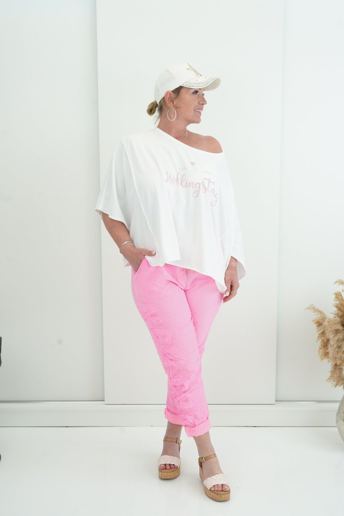 Joggpant in Neon-Pink (38-42)