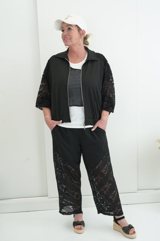 Blouson in Schwarz (38-42)