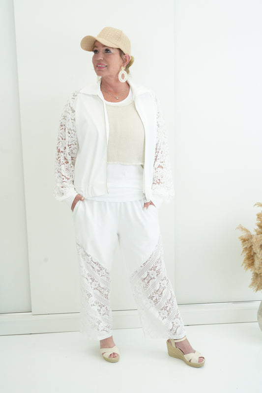 Blouson in Weiß (38-42)