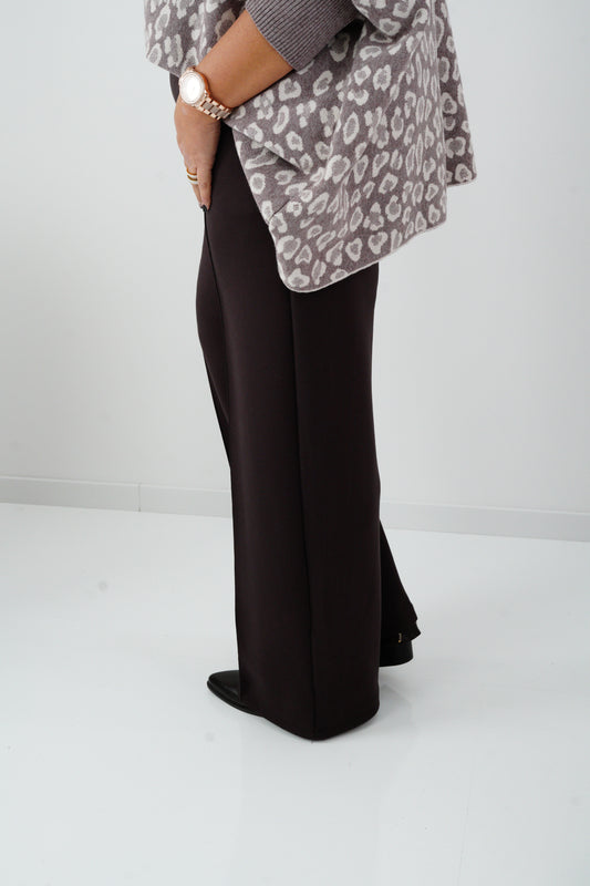 Marlenehose in Dark-Chocolate (42-46)