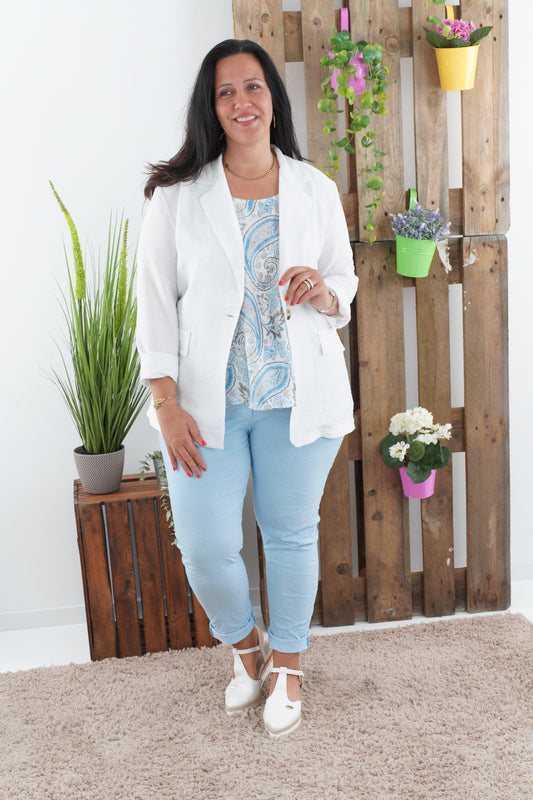Blazer in Weiß (40-44)