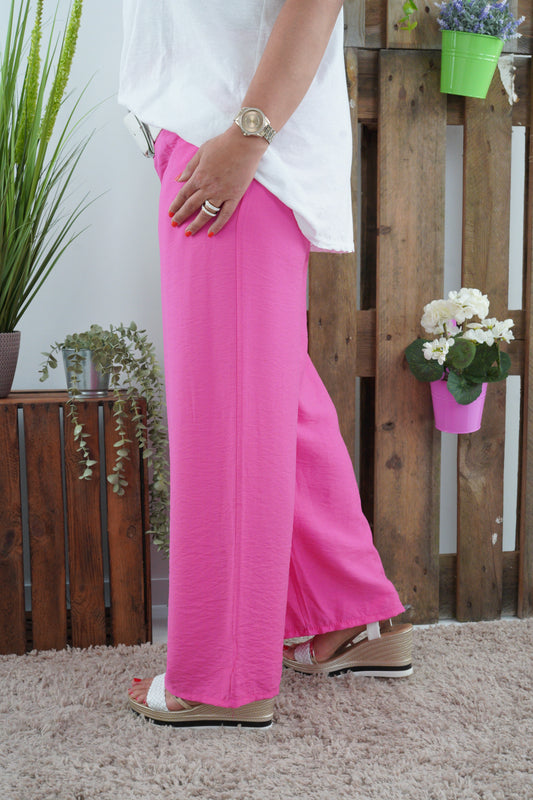 Marlenehose in Himbeerpink (42-44+)