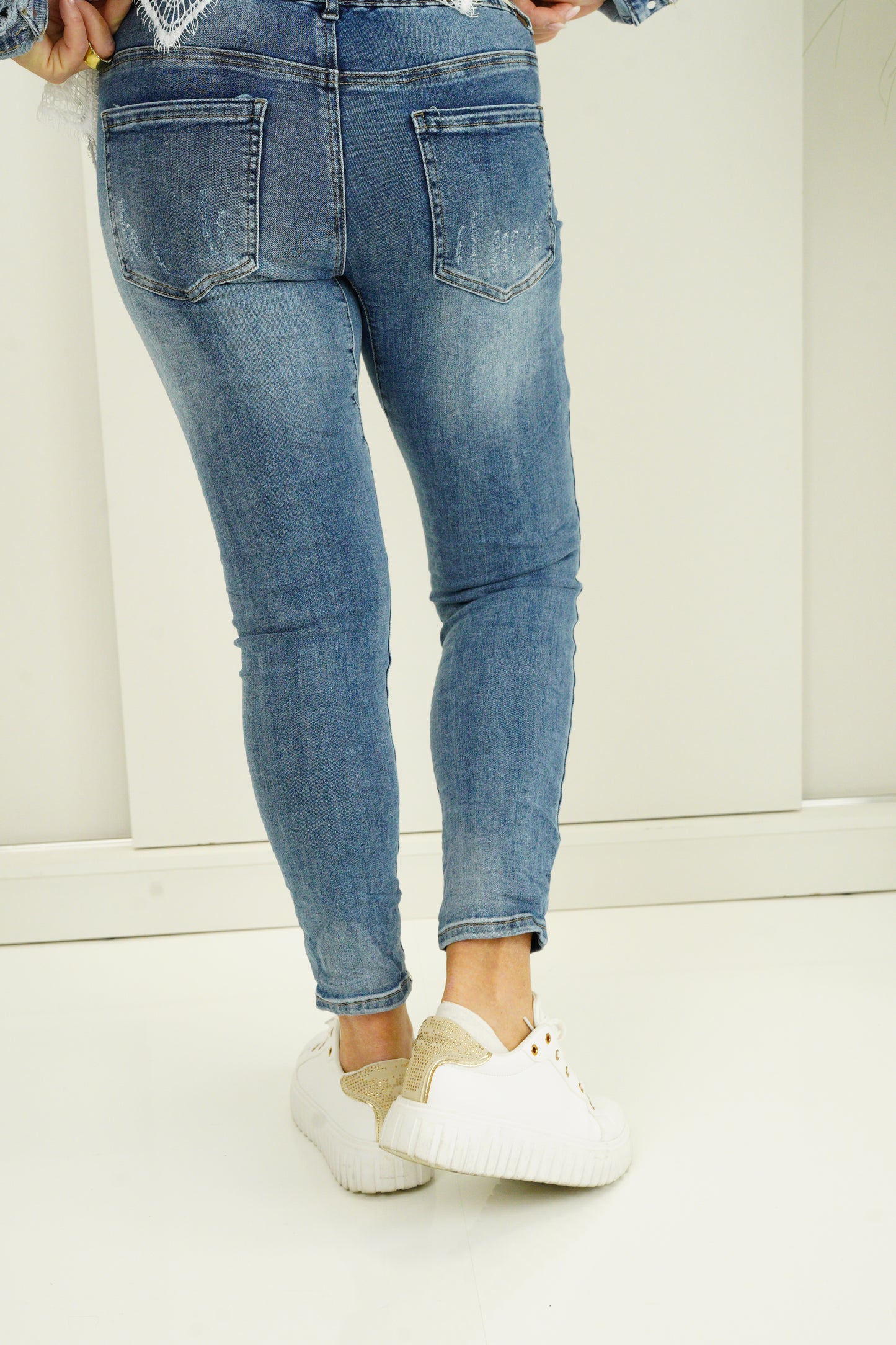 Jeans in Blue-Stone-Wash (S-XL)