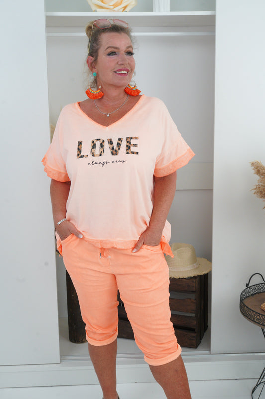 T-Shirt in Neon-Orange (38-44)