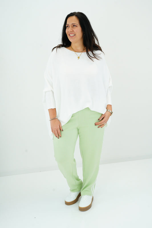 Joggpant in Pistazie (42-46)