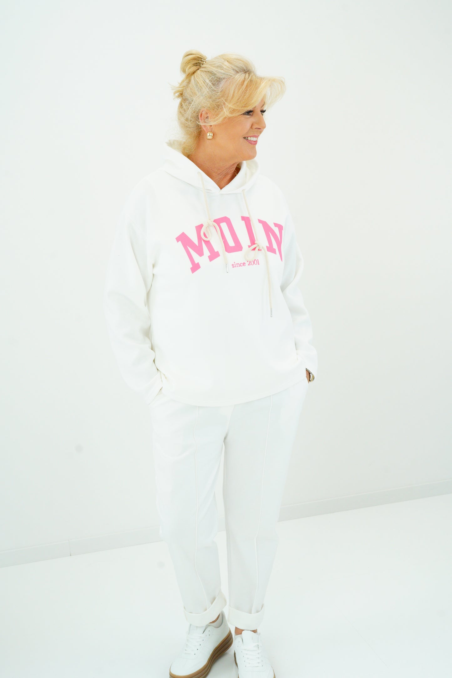 Sweatshirt in Weiß (38-42)