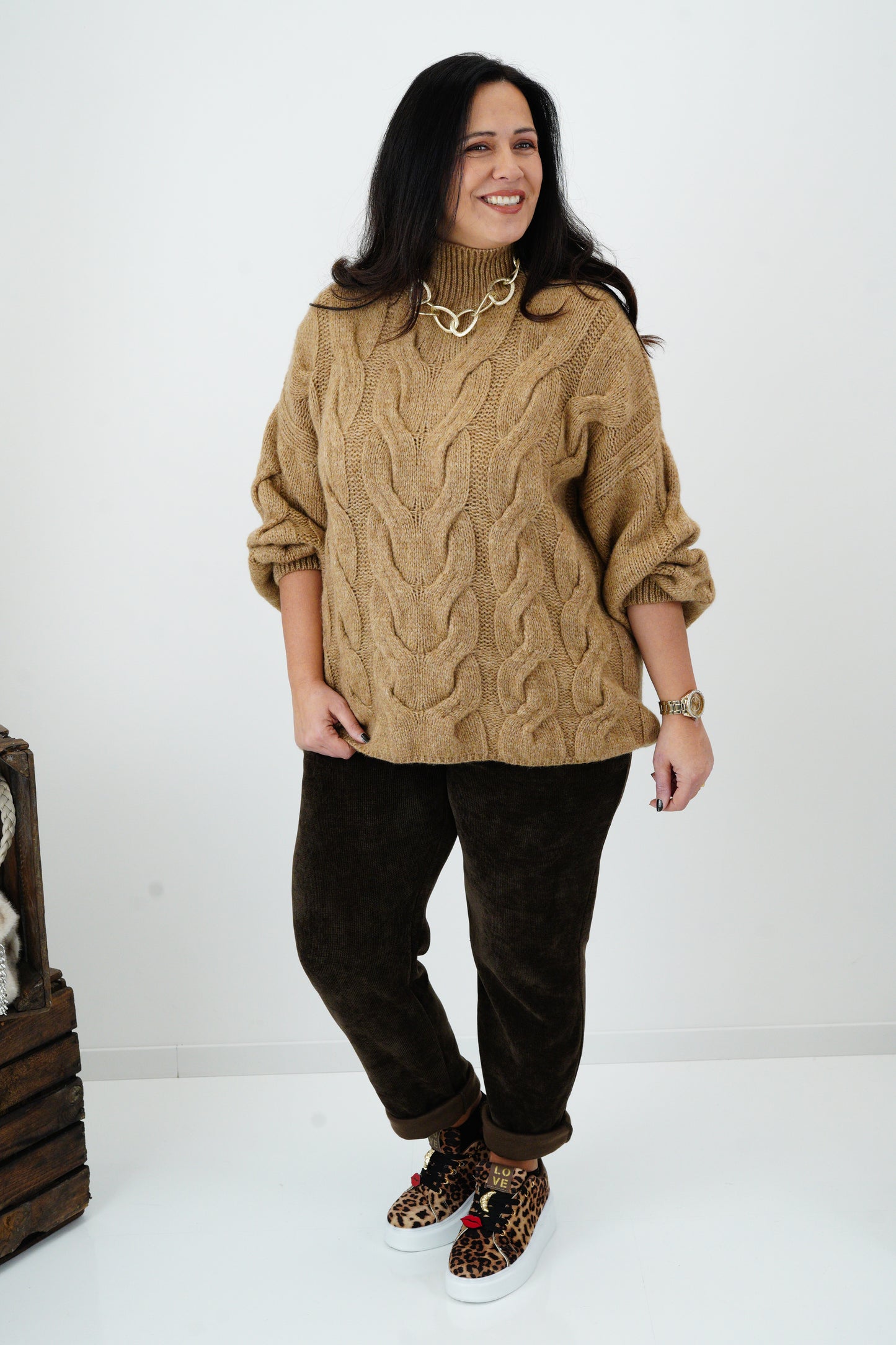 Joggpant in Chocolate (42-46)