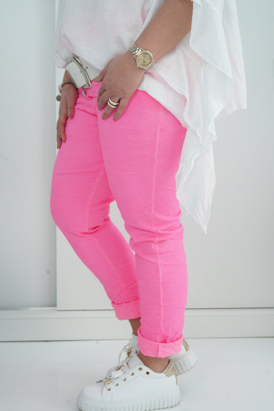 Joggpant in Neon-Pink (42-46)